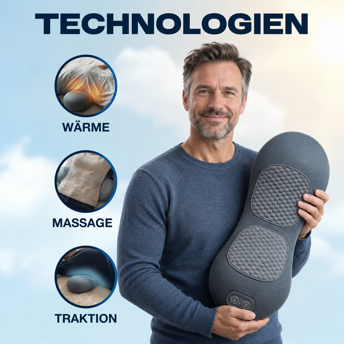 Vitalio™ – 3-in-1 Rückenentlastung für zu Hause