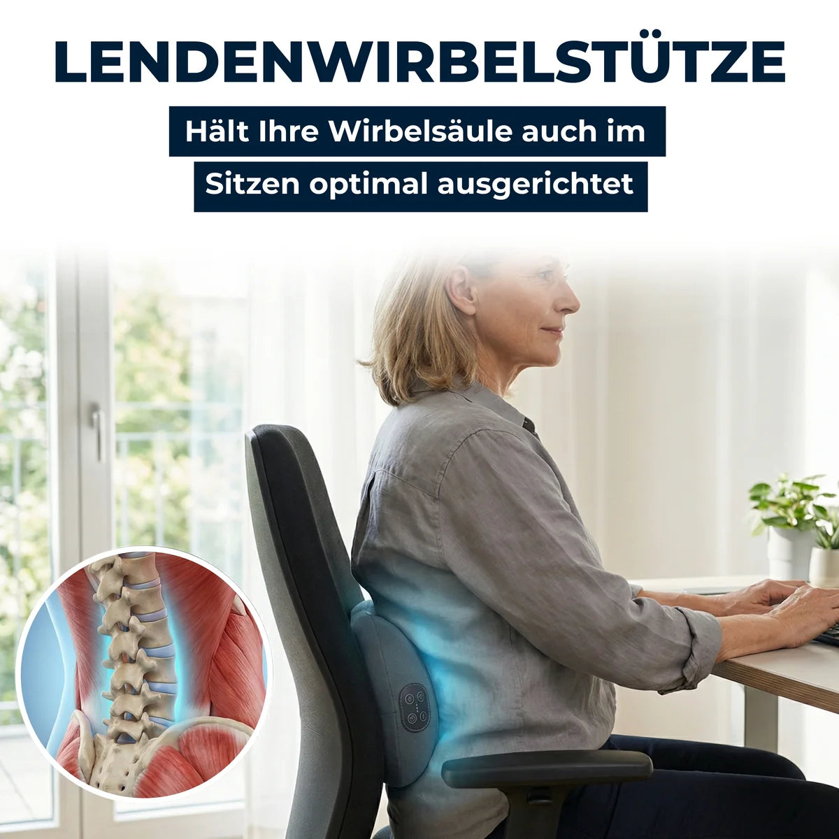Vitalio™ – 3-in-1 Rückenentlastung für zu Hause