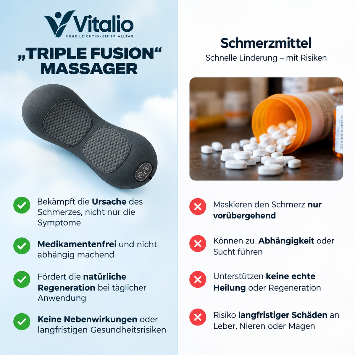 Vitalio™ – 3-in-1 Rückenentlastung für zu Hause
